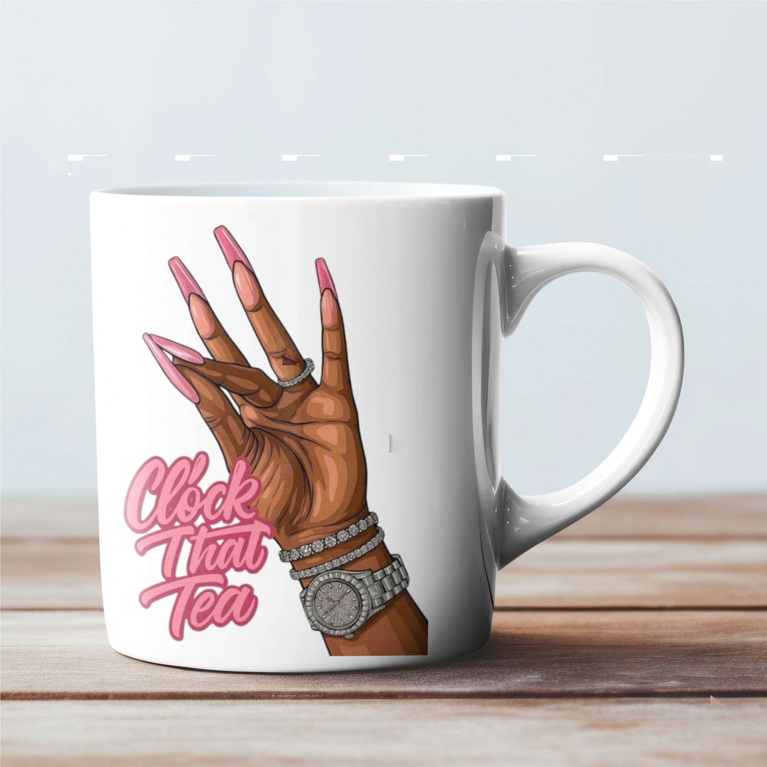 Clock That Tea Mugs