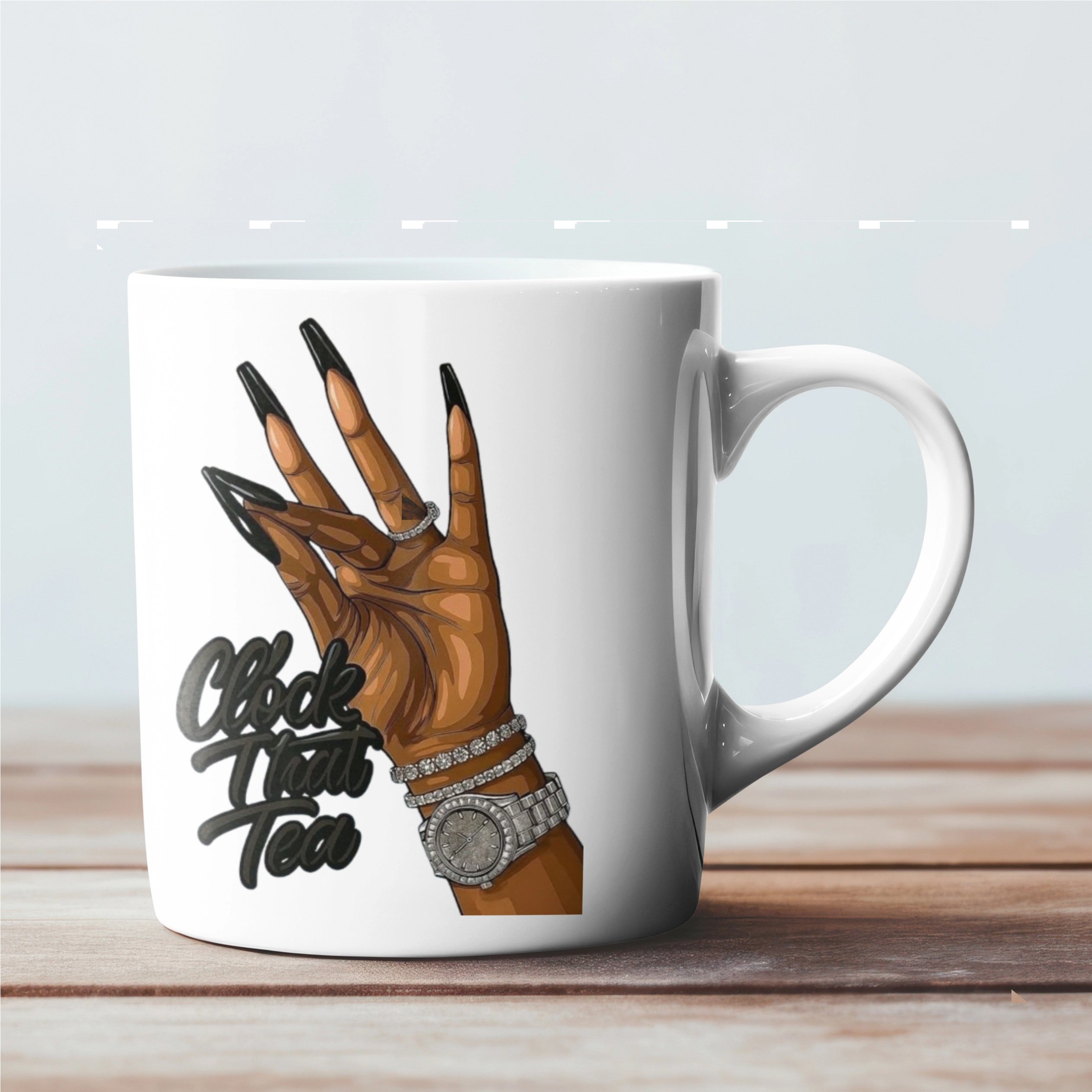 Clock That Tea Mugs