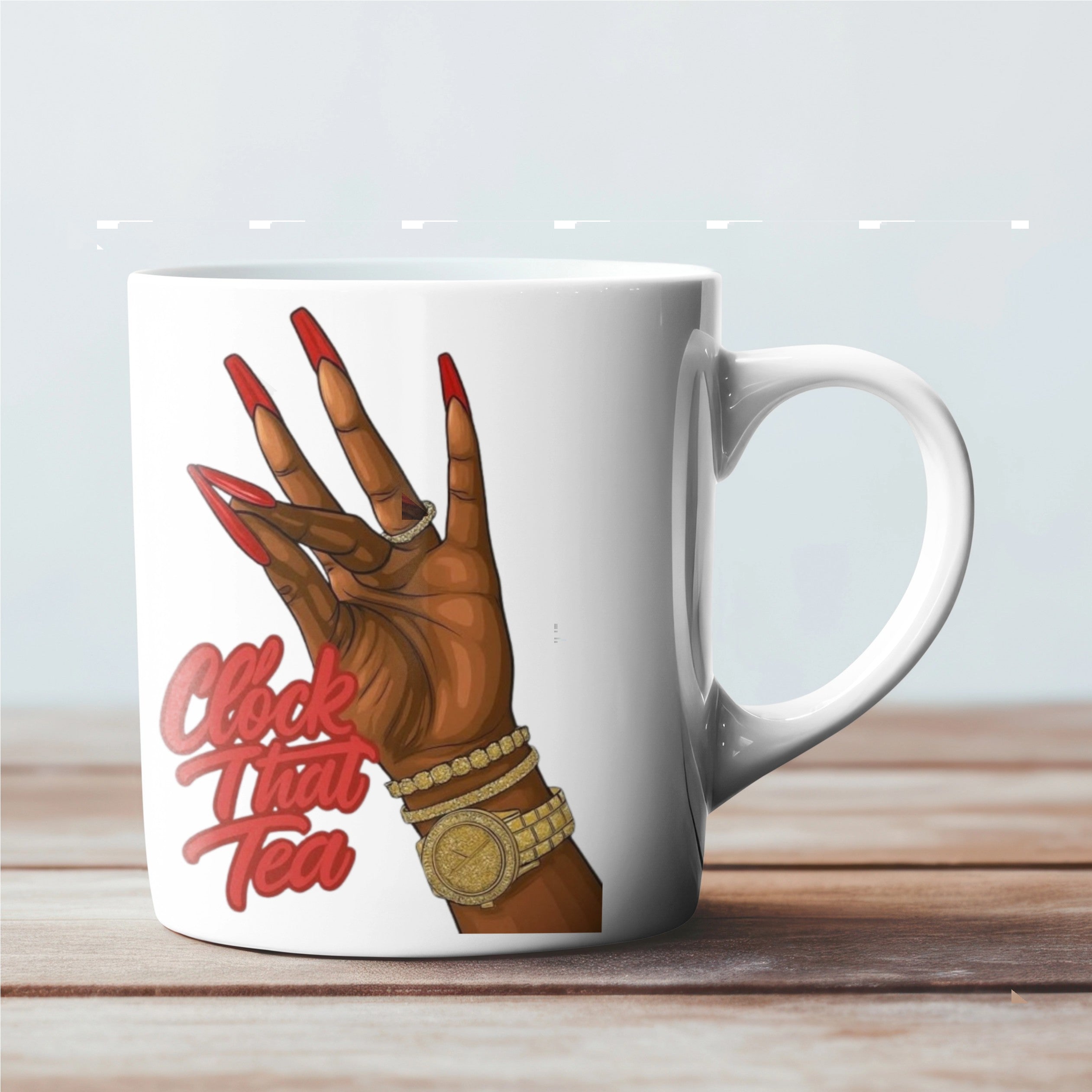 Clock That Tea Mugs