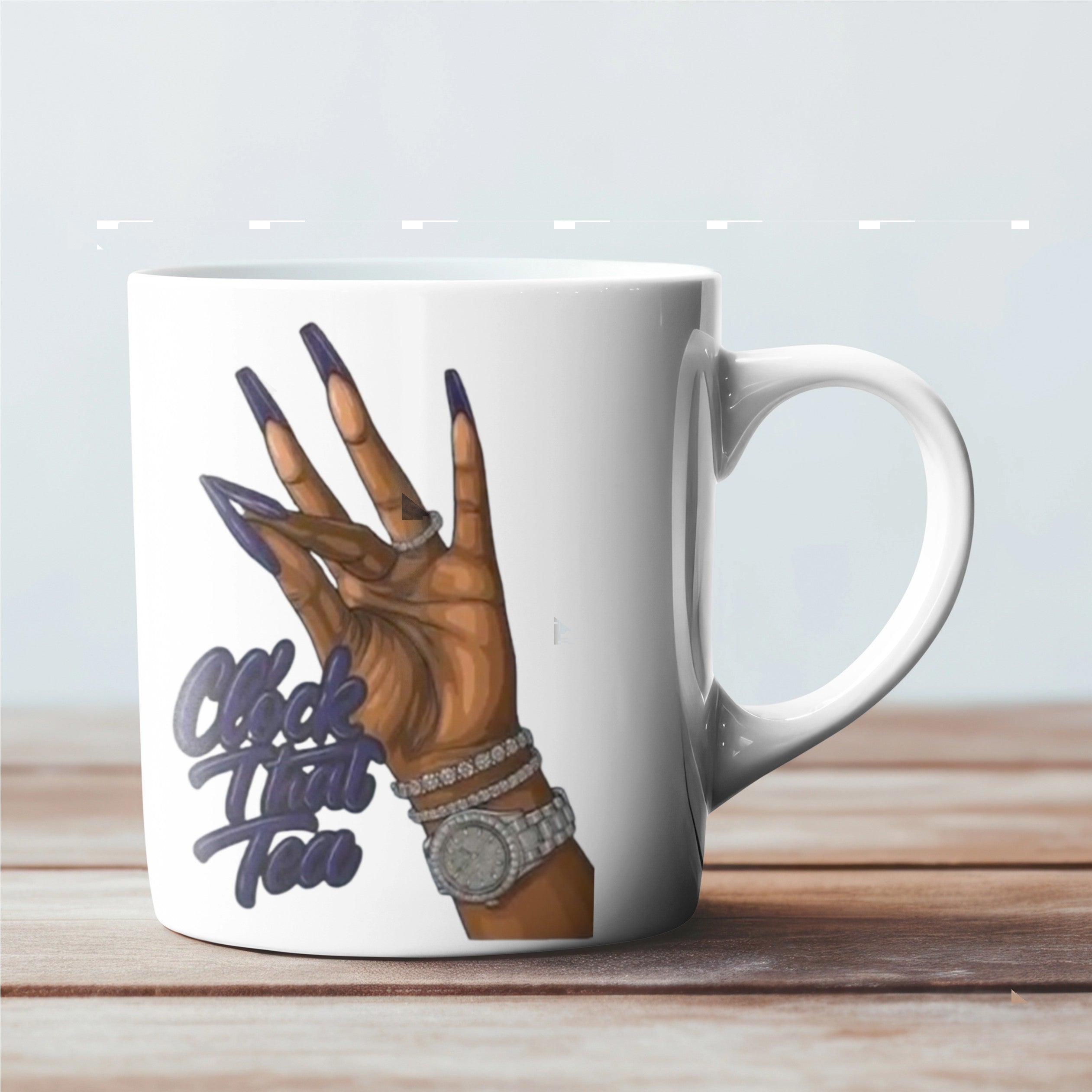 Clock That Tea Mugs
