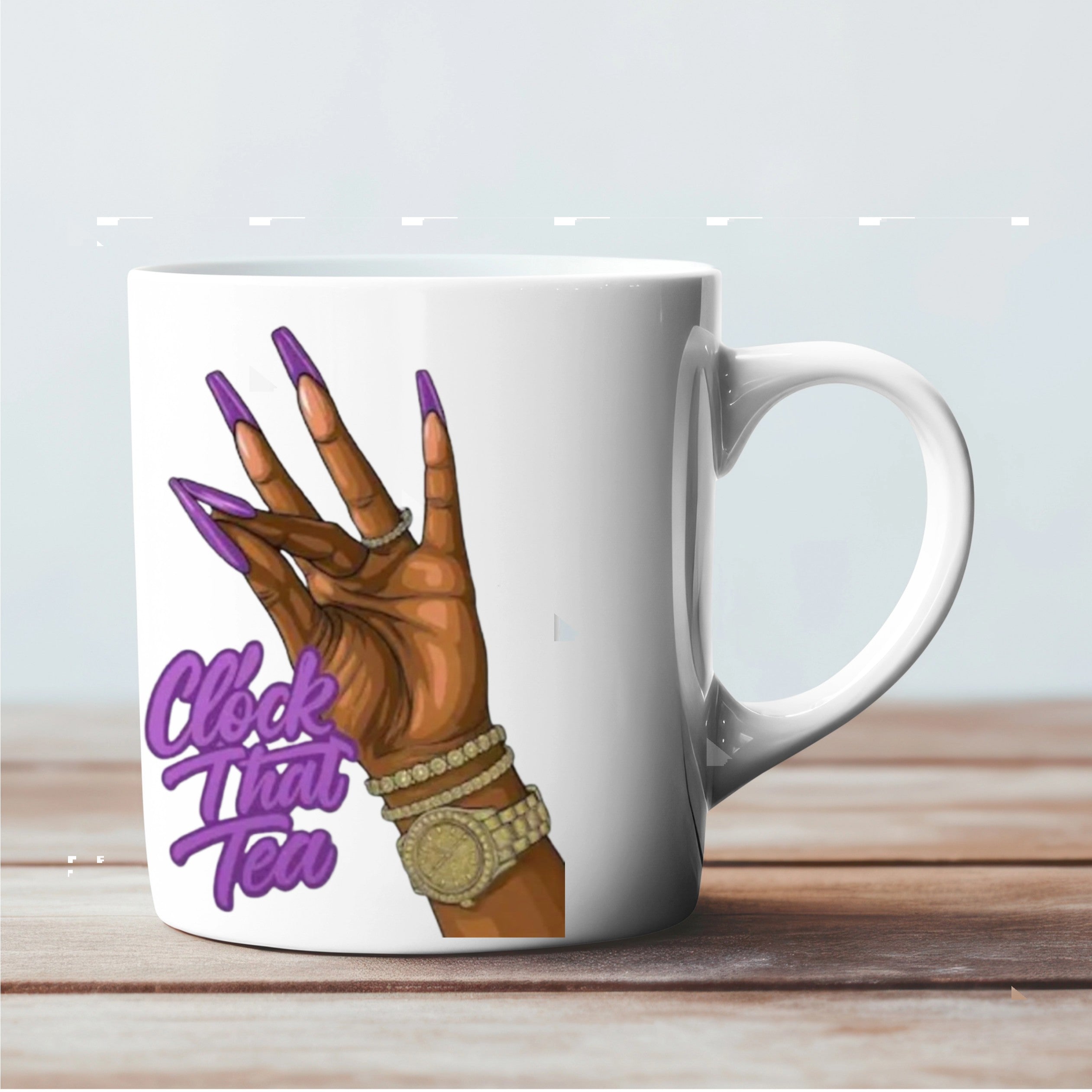 Clock That Tea Mugs