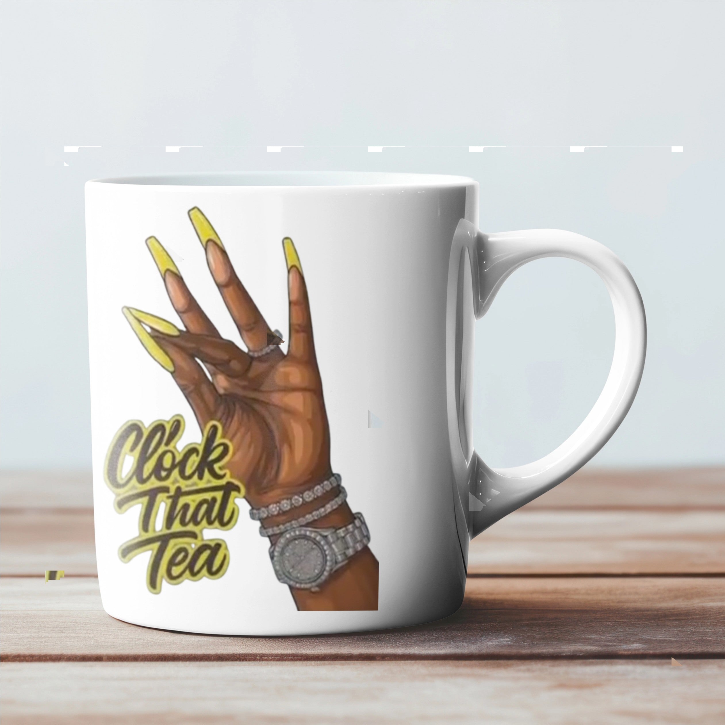 Clock That Tea Mugs