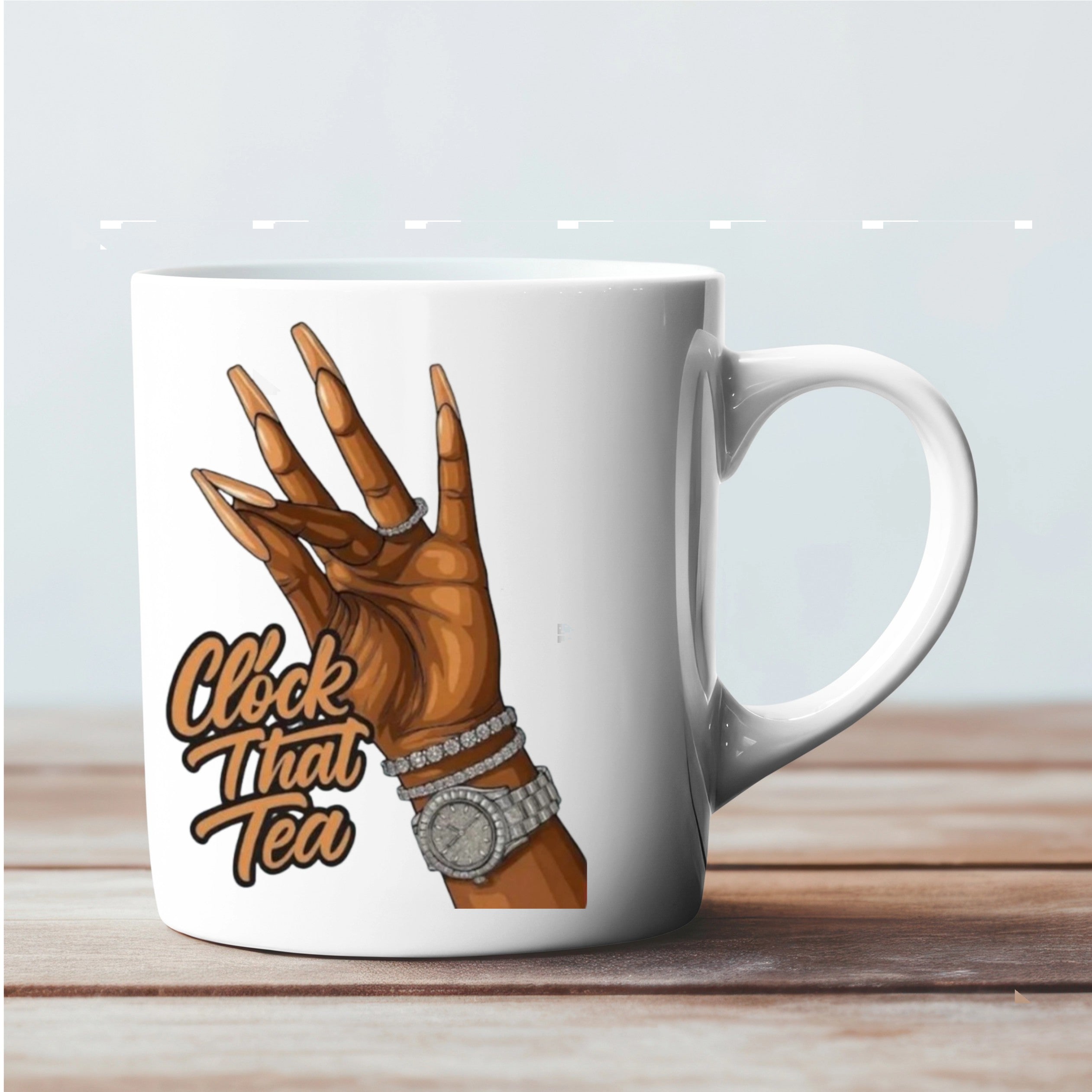 Clock That Tea Mugs
