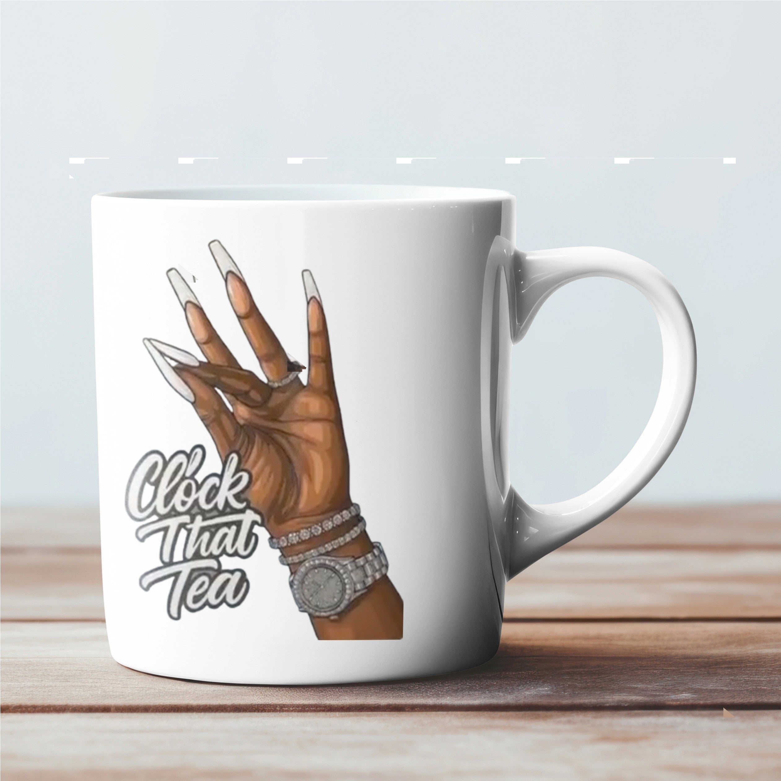 Clock That Tea Mugs