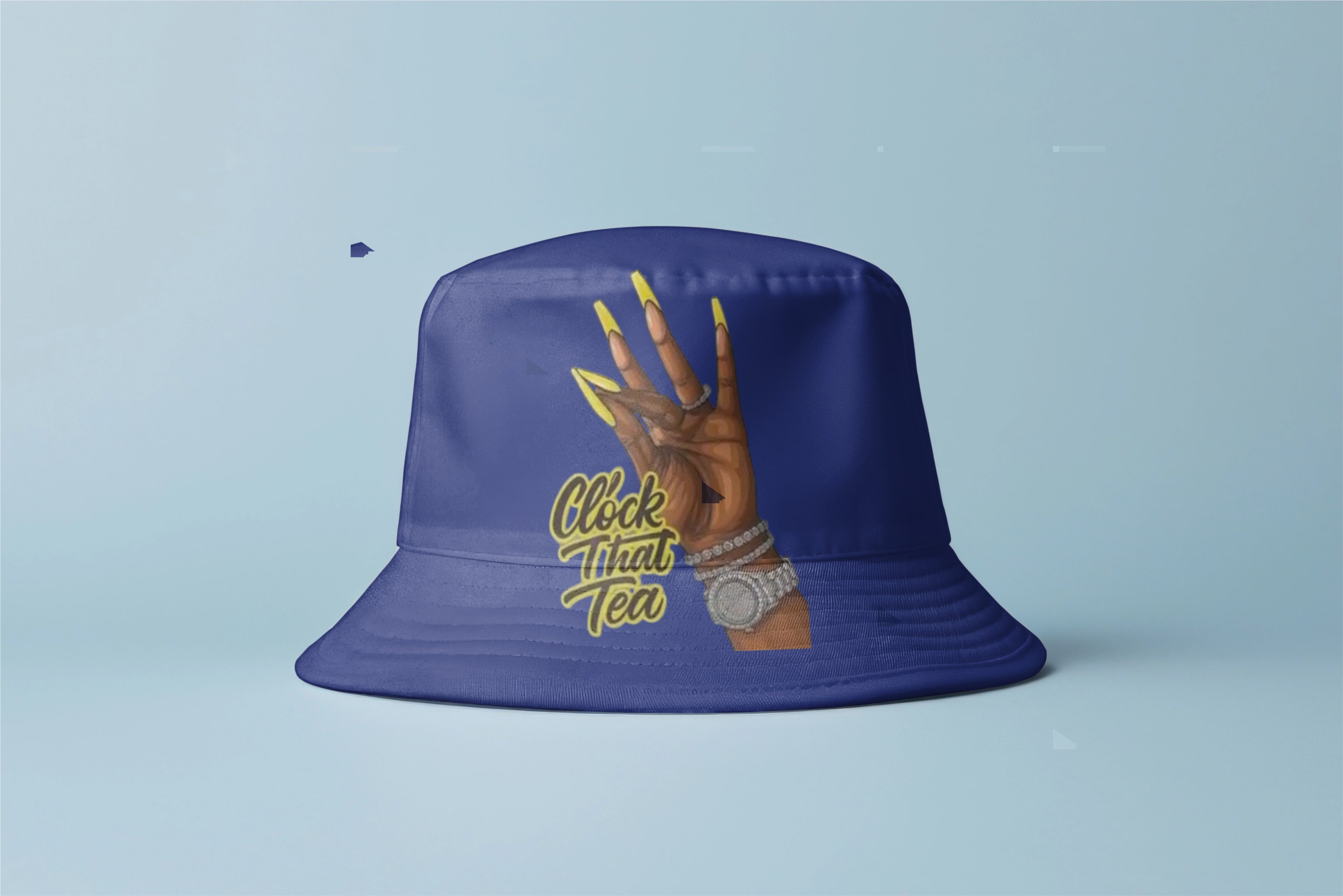 Clock That Tea Bucket Hat