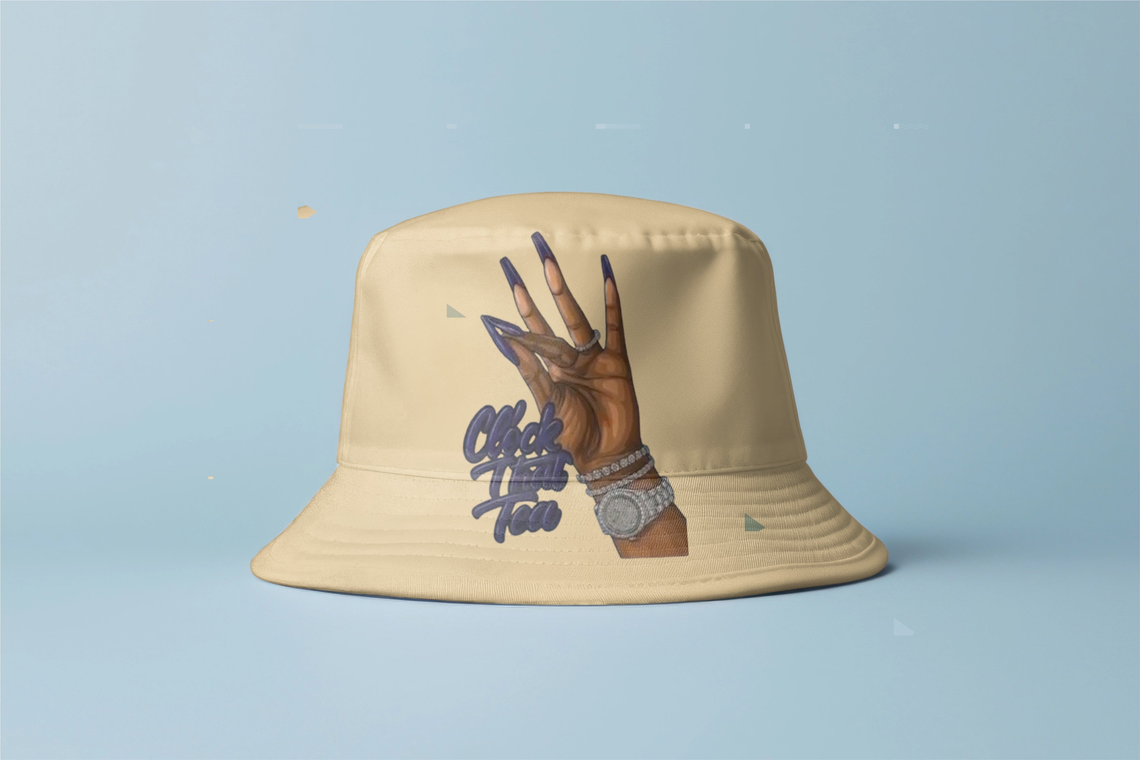 Clock That Tea Bucket Hat