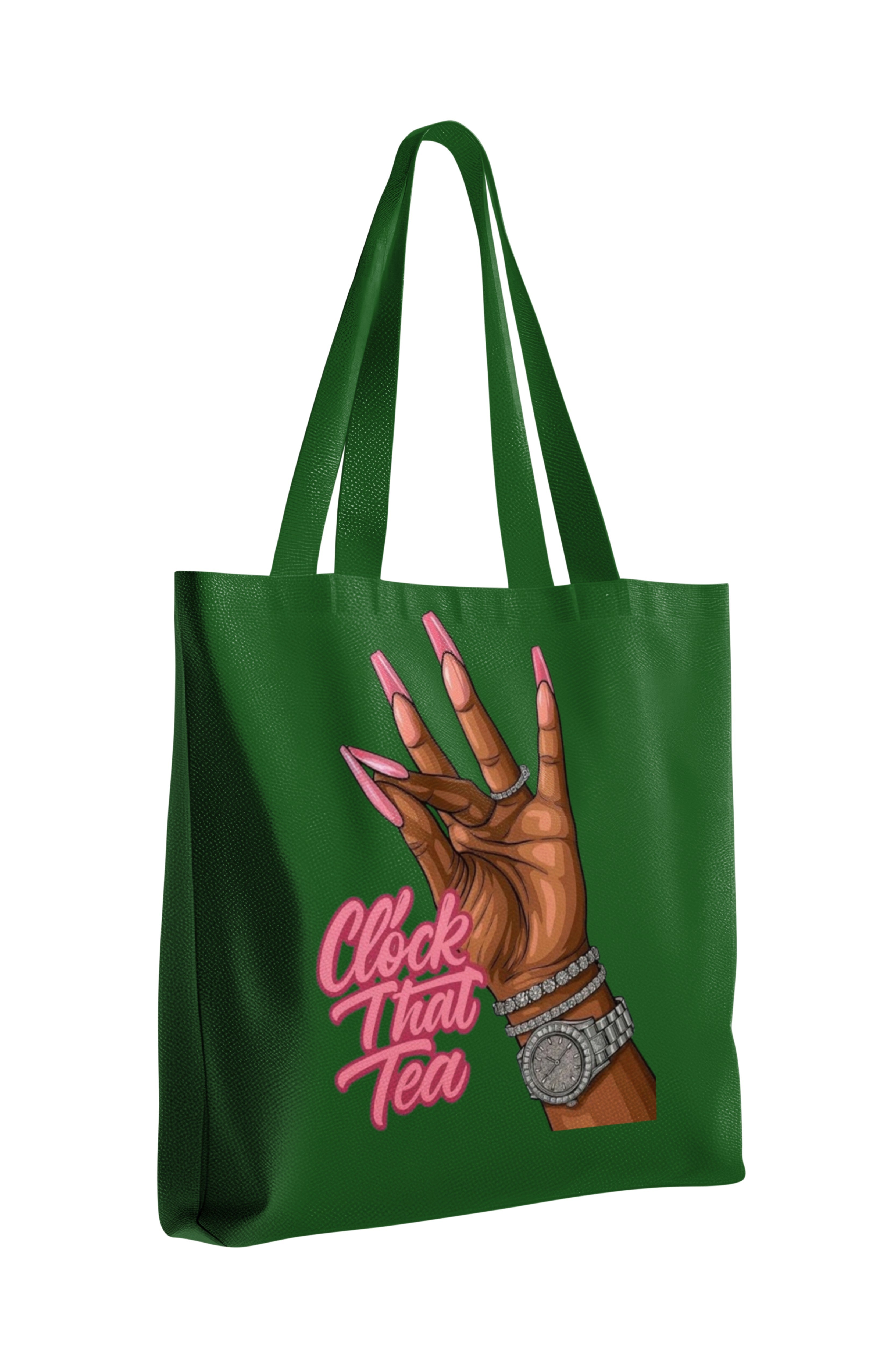 Clock That Tea Tote Bag