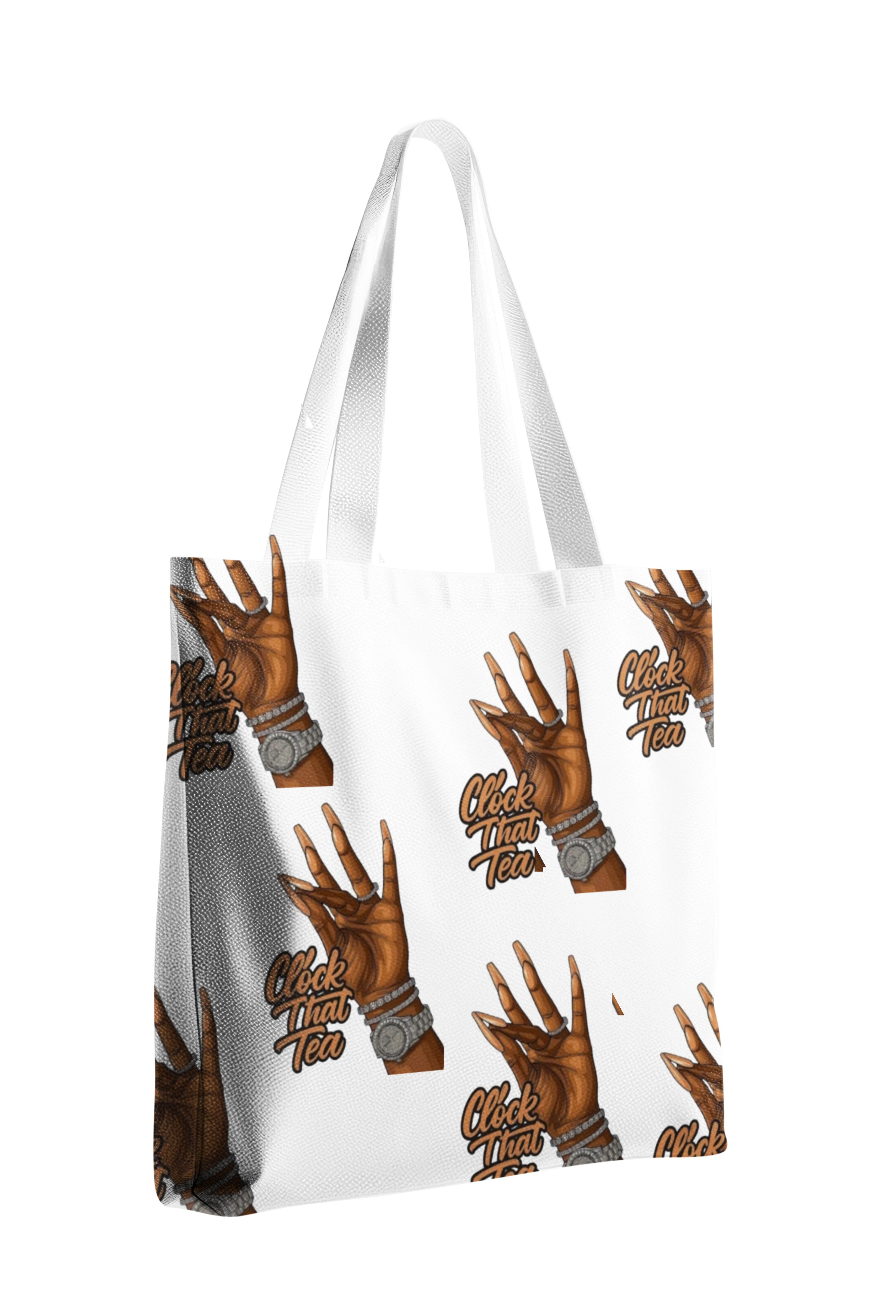 Clock That Tea Tote Bag Multiprint