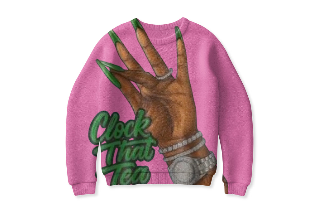 Clock That Tea Sweat Shirt