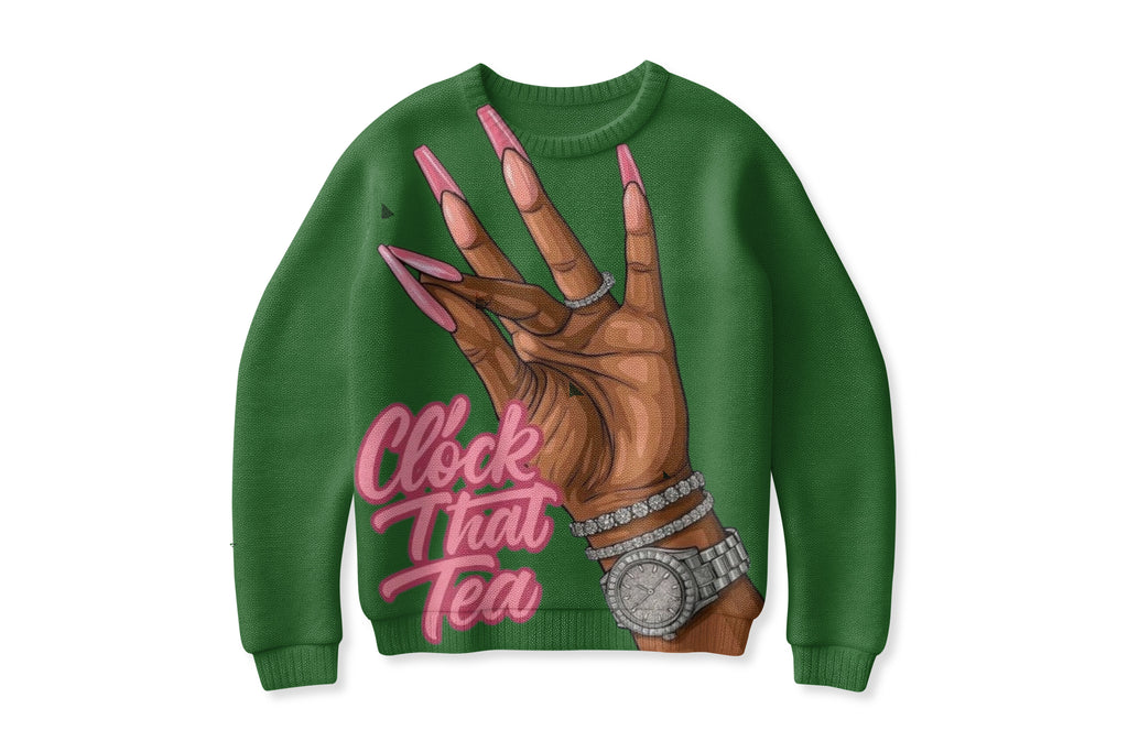 Clock That Tea Sweat Shirt