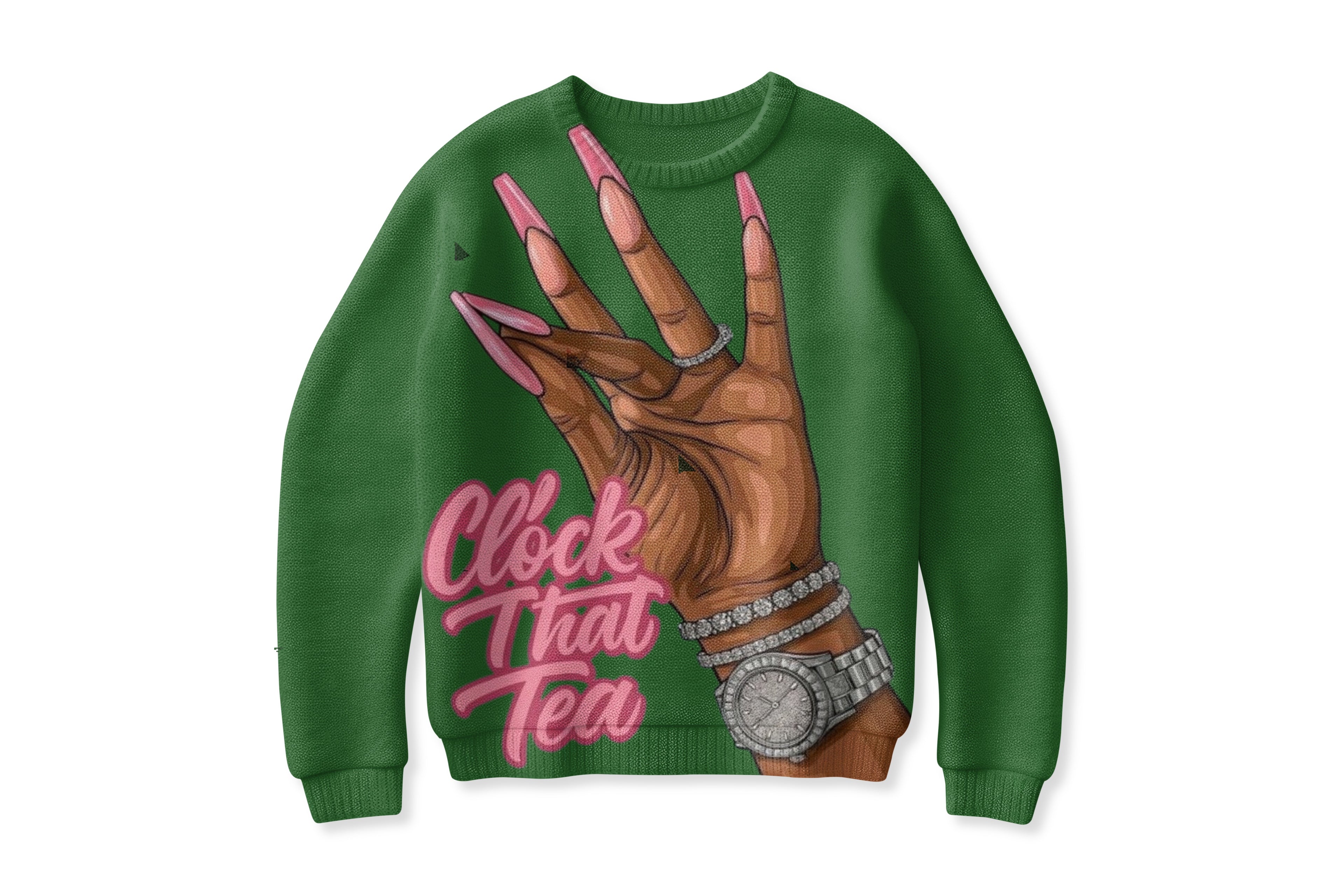 Clock That Tea Sweat Shirt