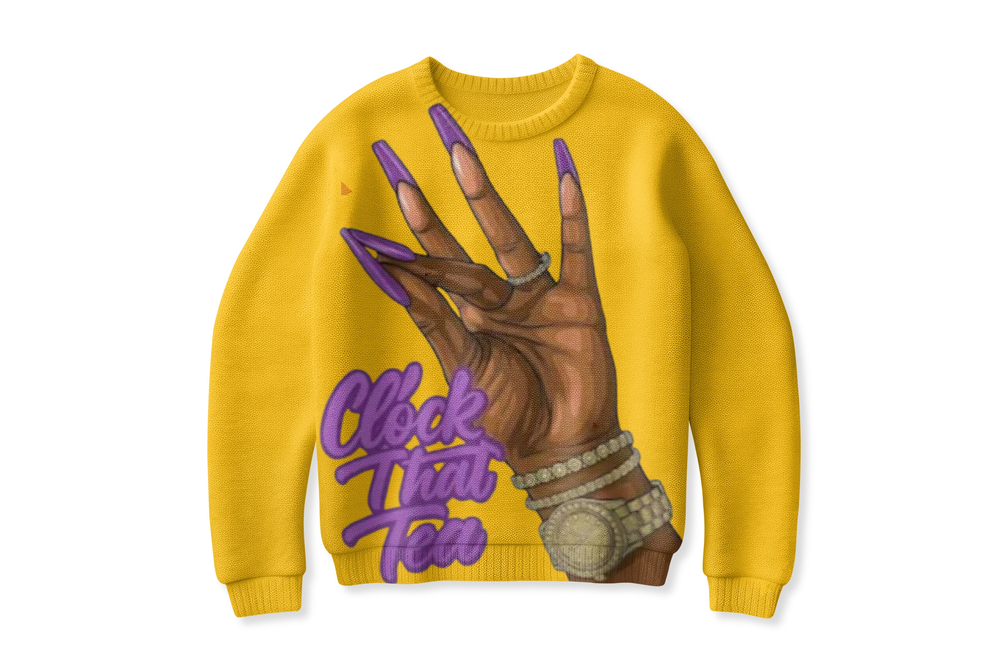 Clock That Tea Sweat Shirt