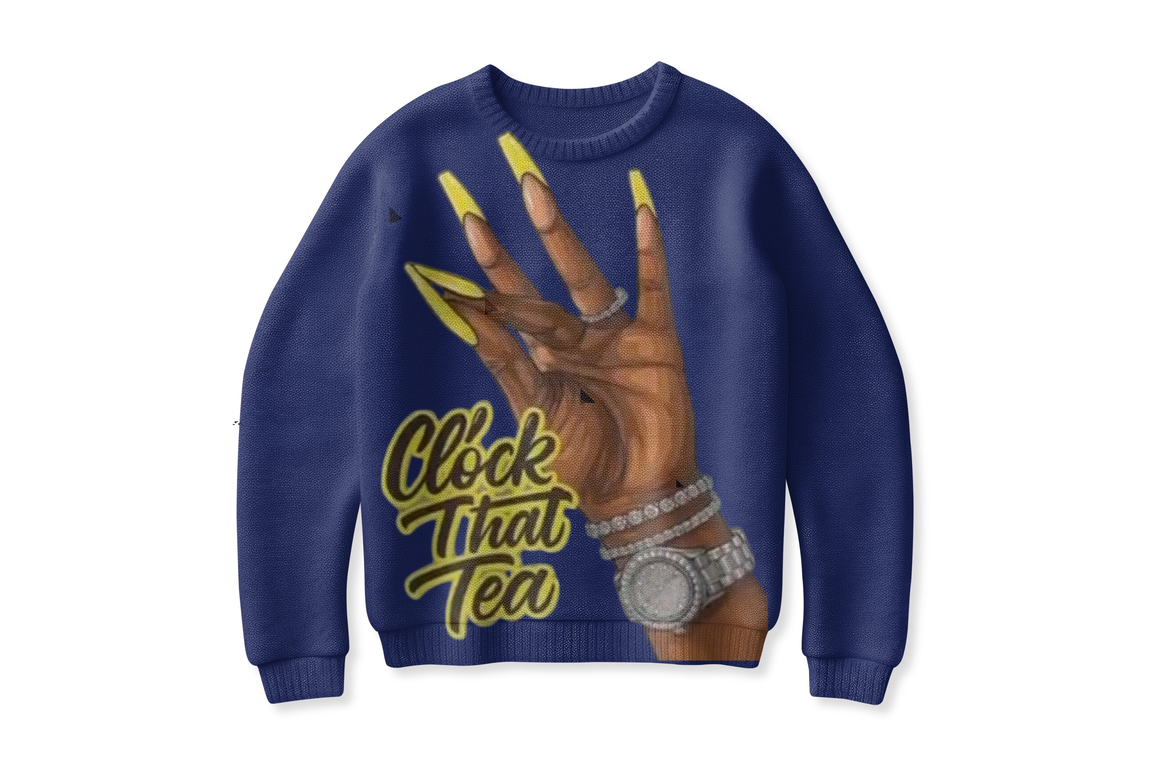 Clock That Tea Sweat Shirt