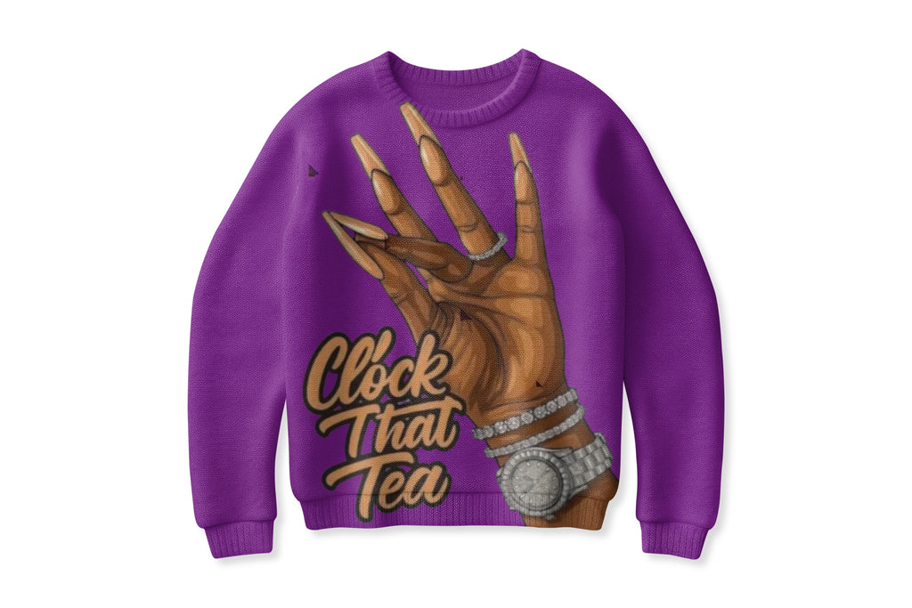 Clock That Tea Sweat Shirt