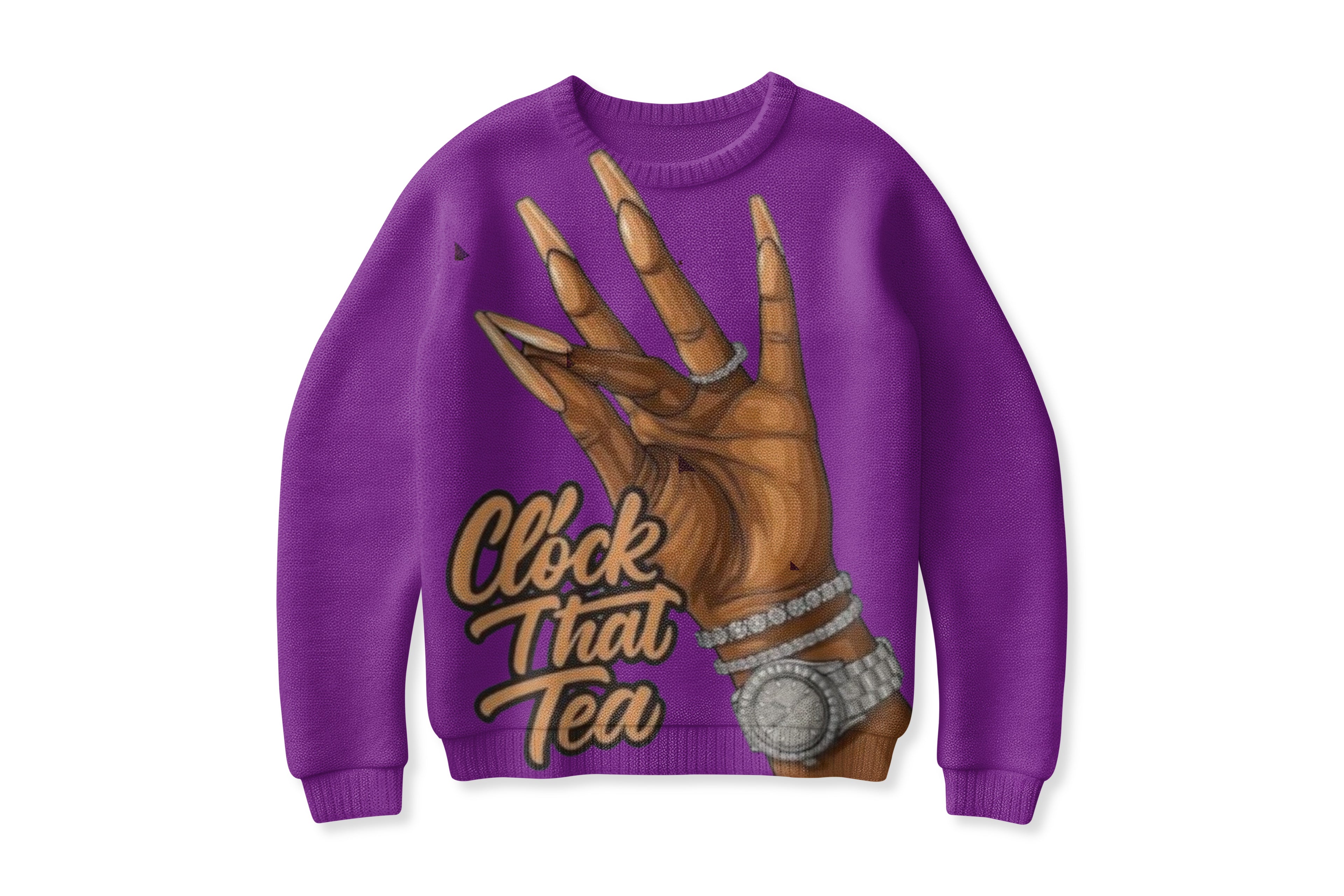 Clock That Tea Sweat Shirt