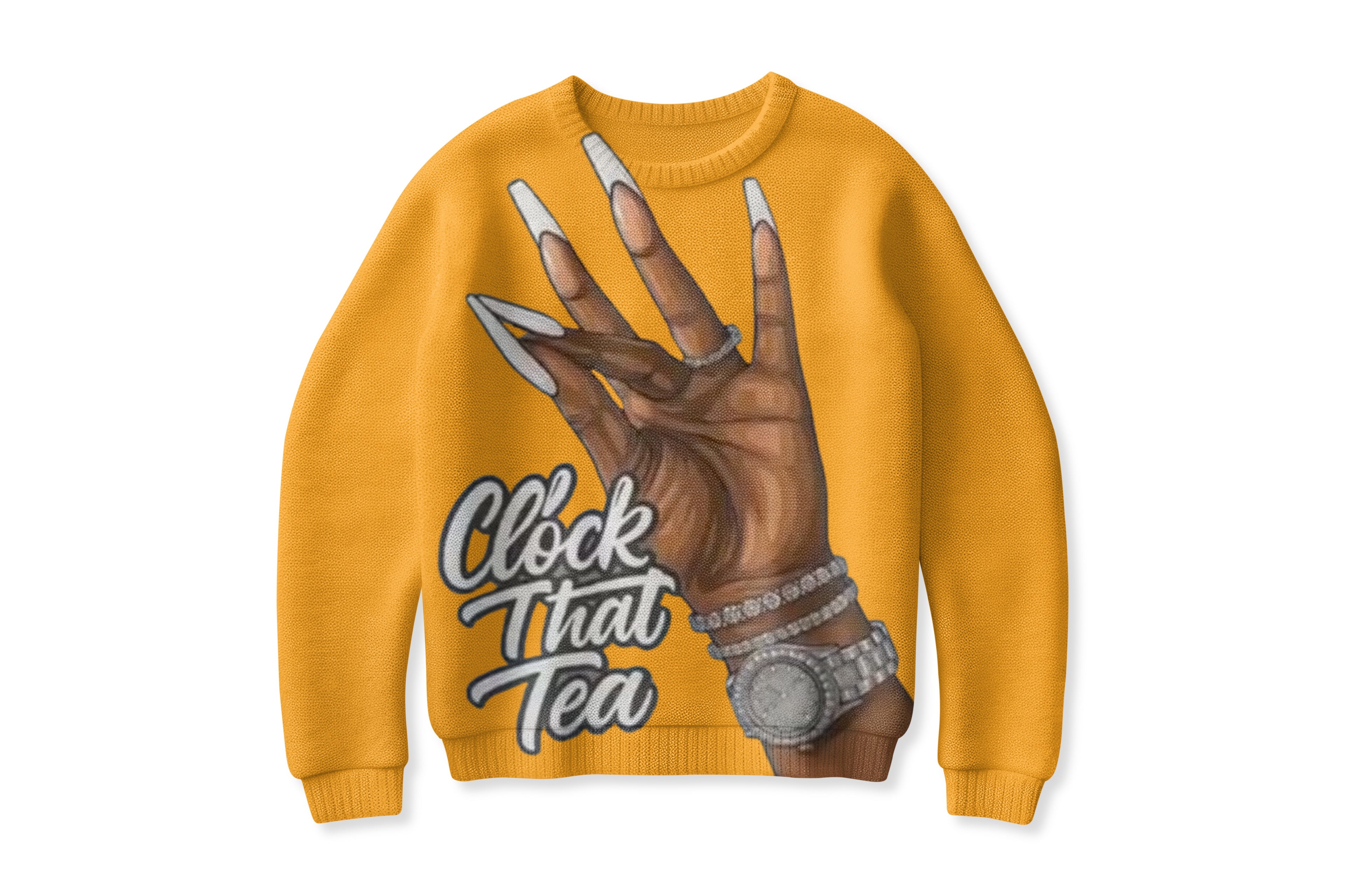 Clock That Tea Sweat Shirt