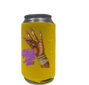 Clock That Tea Can Coolers