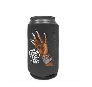 Clock That Tea Can Coolers