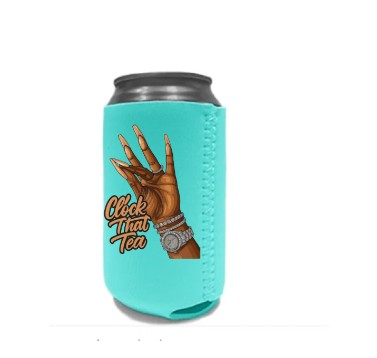 Clock That Tea Can Coolers