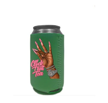 Clock That Tea Can Coolers